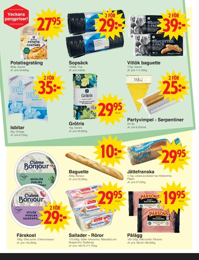 Matöppet reklamblad i vecka 52 sida 2