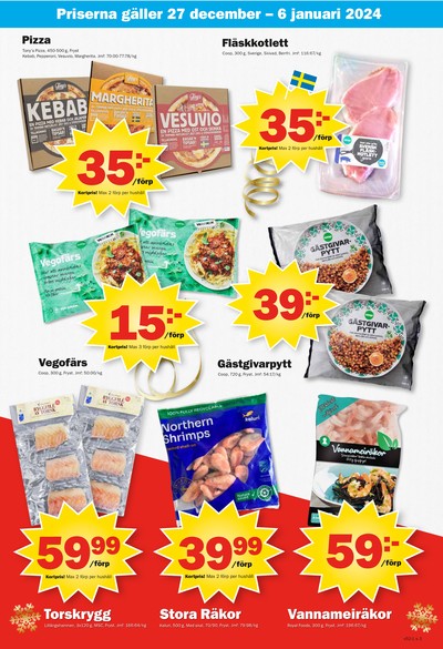 Pekås reklamblad i vecka 52 sida 3