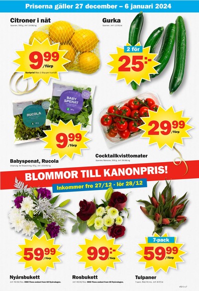 Pekås reklamblad i vecka 52 sida 7