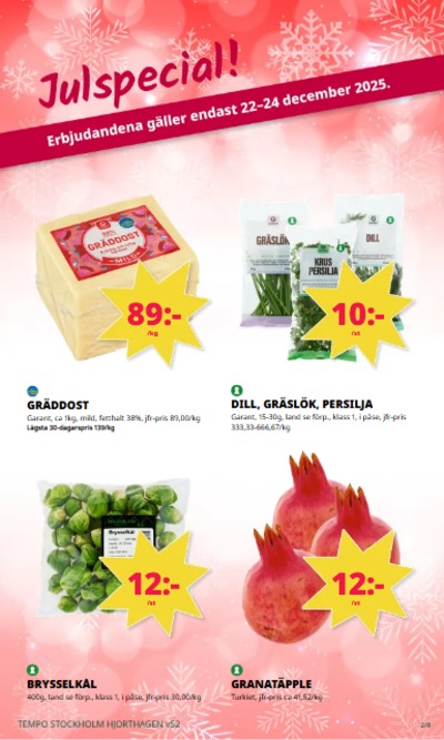 Tempo reklamblad i vecka 52 sida 2