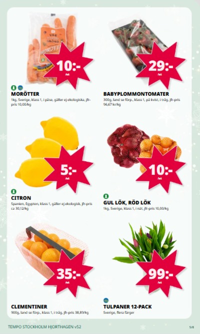 Tempo reklamblad i vecka 52 sida 5