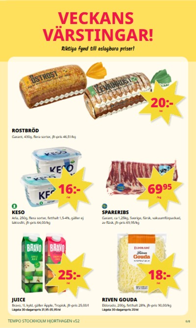 Tempo reklamblad i vecka 52 sida 6
