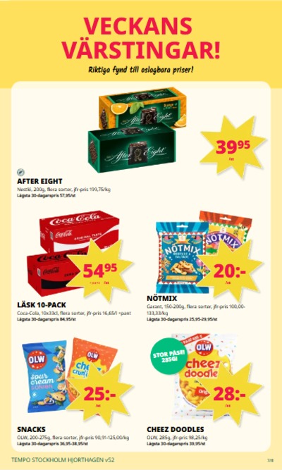 Tempo reklamblad i vecka 52 sida 7