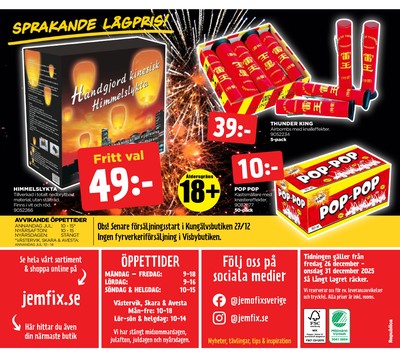 Jem & Fix reklamblad i vecka 52 sida 12