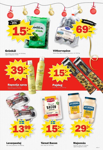 Pekås reklamblad i vecka 52 sida 7