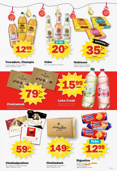 Pekås reklamblad i vecka 52 sida 9