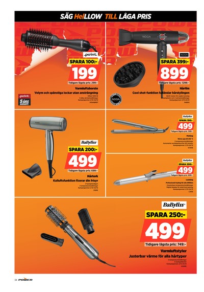 Power reklamblad i vecka 52 sida 34