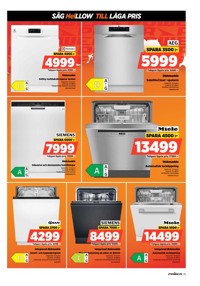 Power reklamblad i vecka 52 sida 39