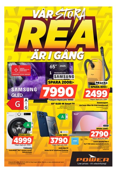 Power reklamblad i vecka 52 sida 1