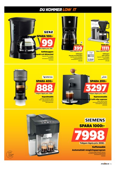 Power reklamblad i vecka 52 sida 15