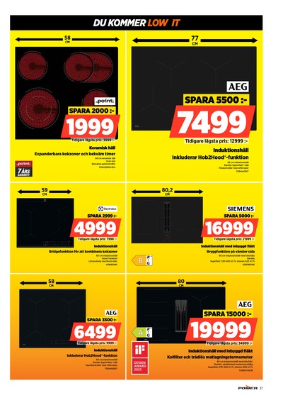 Power reklamblad i vecka 52 sida 37