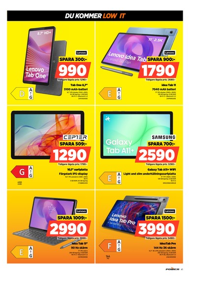 Power reklamblad i vecka 52 sida 41