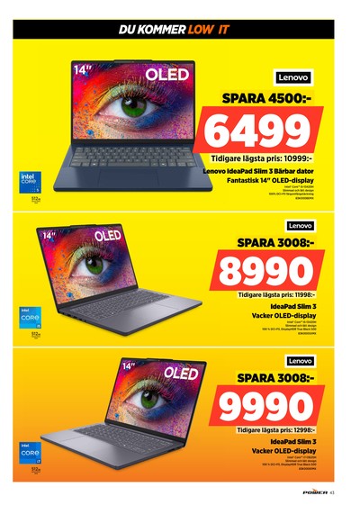 Power reklamblad i vecka 52 sida 43