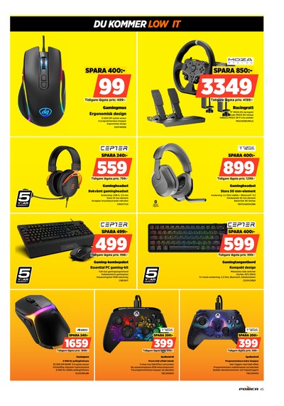 Power reklamblad i vecka 52 sida 45