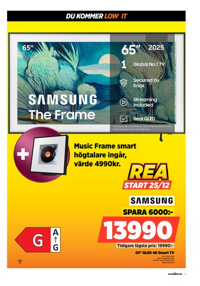 Power reklamblad i vecka 52 sida 7