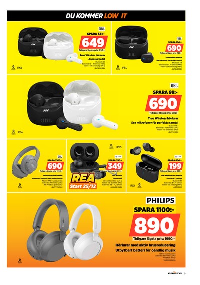 Power reklamblad i vecka 52 sida 9