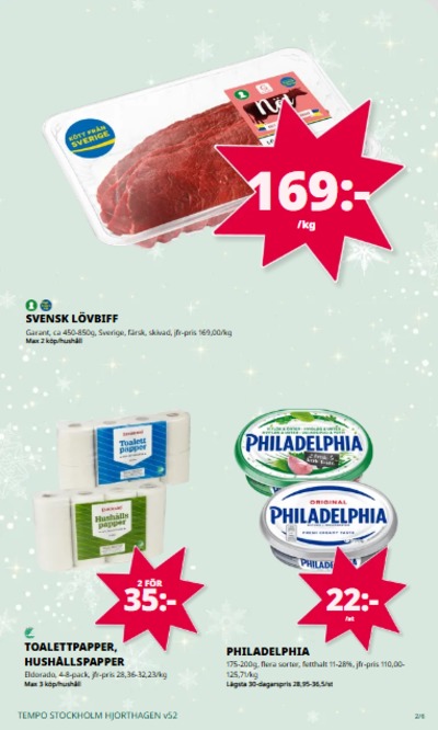 Tempo reklamblad i vecka 52 sida 2