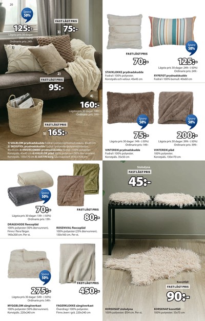 Jysk reklamblad i vecka 52 sida 21