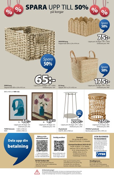 Jysk reklamblad i vecka 52 sida 24