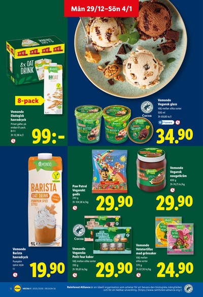 Lidl reklamblad i vecka 1 sida 12