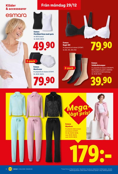 Lidl reklamblad i vecka 1 sida 15