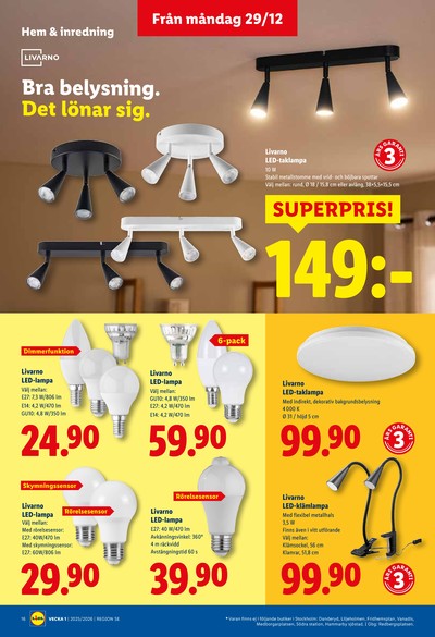 Lidl reklamblad i vecka 1 sida 17