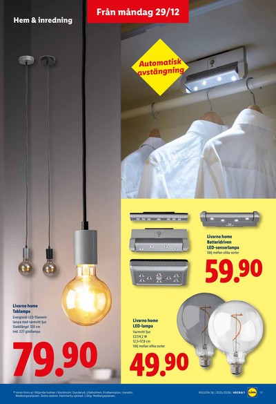 Lidl reklamblad i vecka 1 sida 18