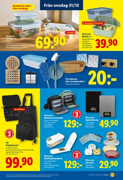 Lidl reklamblad i vecka 1 sida 21
