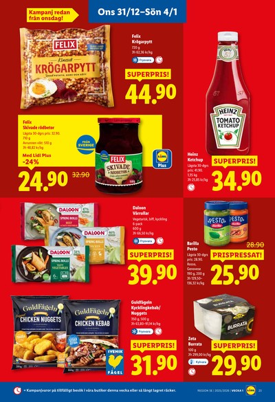 Lidl reklamblad i vecka 1 sida 26