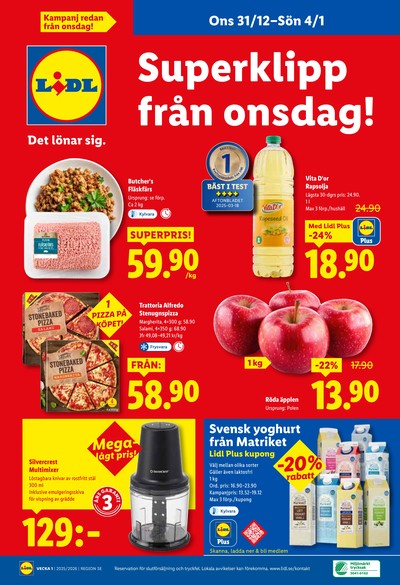 Lidl reklamblad i vecka 1 sida 28