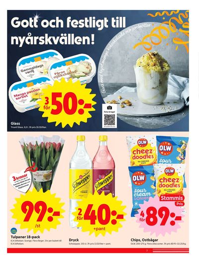 ICA Nära reklamblad i vecka 1 sida 3
