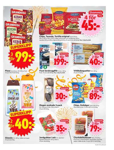 ICA Supermarket reklamblad i vecka 1 sida 3