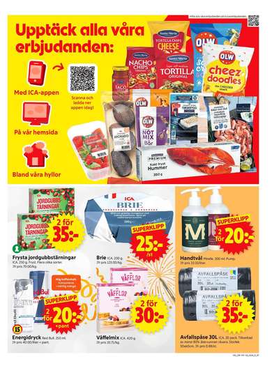 ICA Supermarket reklamblad i vecka 1 sida 9