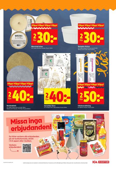 ICA Kvantum reklamblad i vecka 1 sida 9