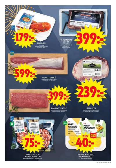 ICA Maxi reklamblad i vecka 1 sida 2