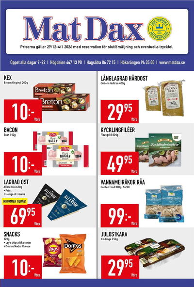 MatDax reklamblad i vecka 1 sida 3