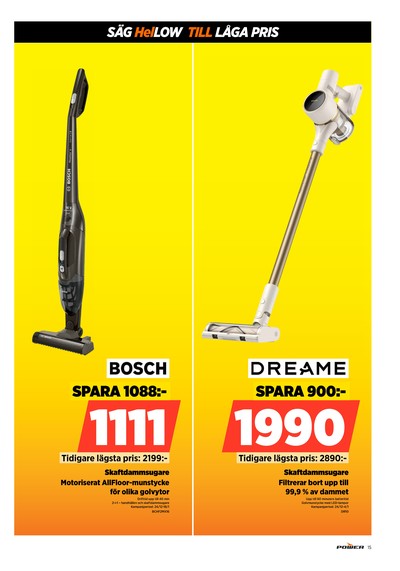 Power reklamblad i vecka 1 sida 15