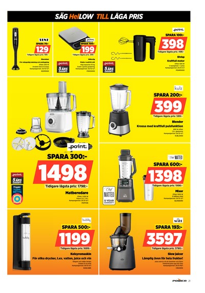 Power reklamblad i vecka 1 sida 21