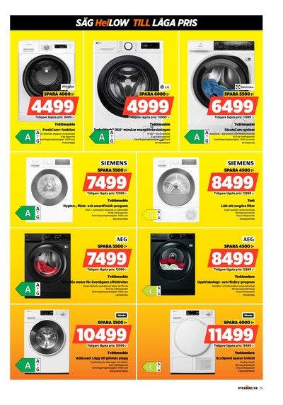 Power reklamblad i vecka 1 sida 25