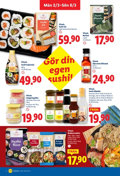 Lidl reklamblad i vecka 10 sida 12