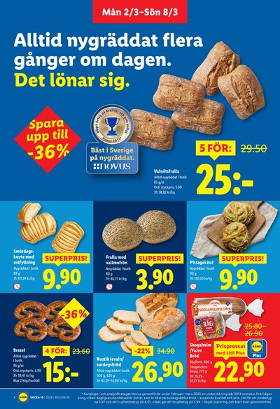 Lidl reklamblad i vecka 10 sida 4