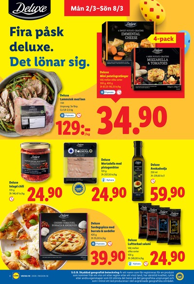 Lidl reklamblad i vecka 10 sida 8