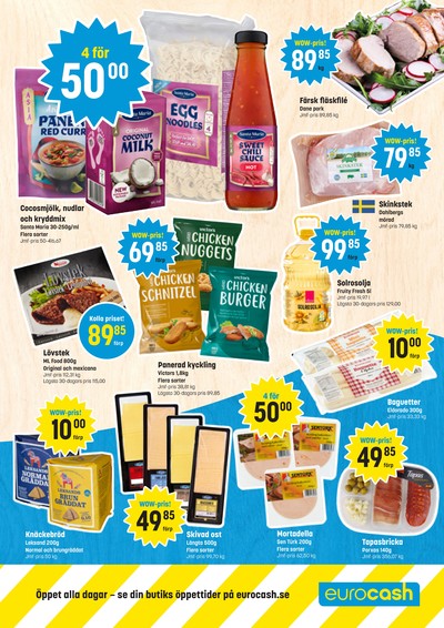 Eurocash reklamblad i vecka 10 sida 3