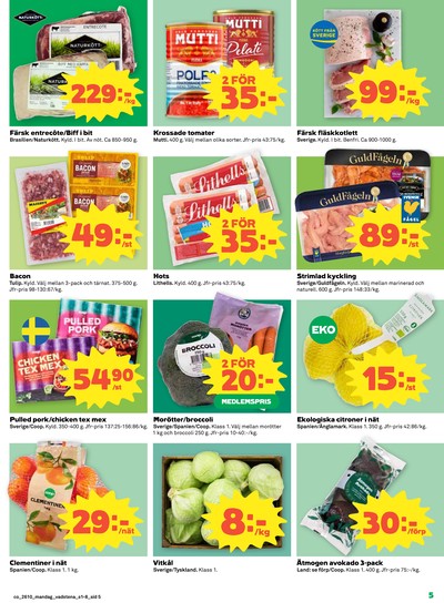 Coop reklamblad i vecka 10 sida 5