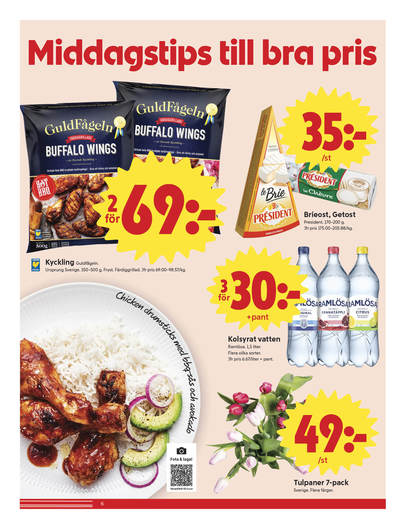 ICA Nära reklamblad i vecka 10 sida 6