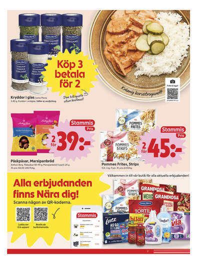 ICA Nära reklamblad i vecka 10 sida 7