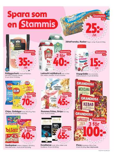 ICA Supermarket reklamblad i vecka 10 sida 3