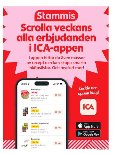 ICA Supermarket reklamblad i vecka 10 sida 7