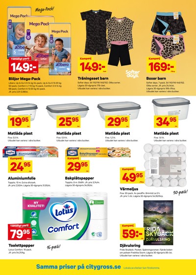 City Gross reklamblad i vecka 10 sida 11