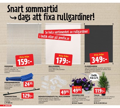 Jem & Fix reklamblad i vecka 10 sida 16